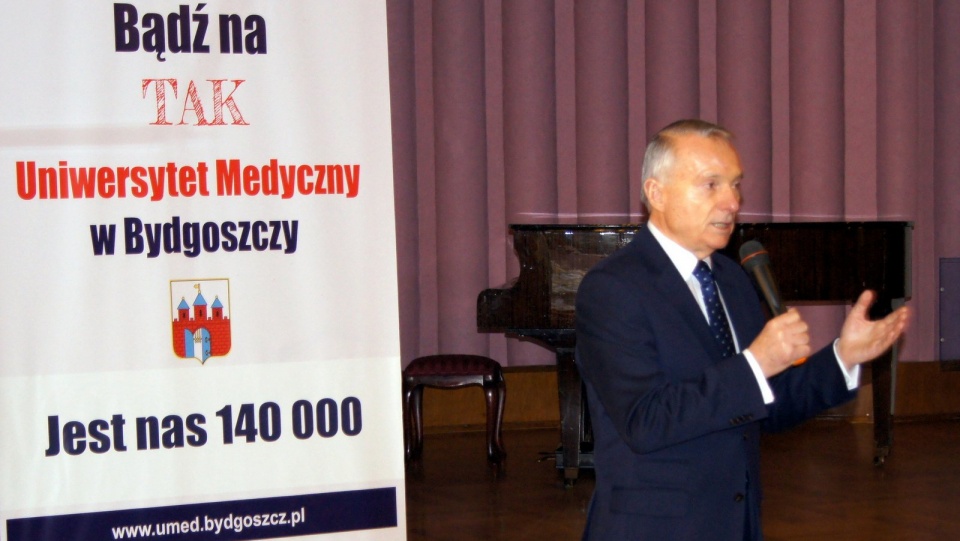 Inicjator akcji poseł PO, Zbigniew Pawłowicz. Fot. Henryk Żyłkowski