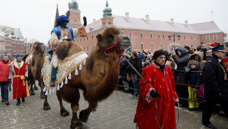 Orszak Trzech Króli przeszedł ulicami Warszawy. Fot. PAP/Bartłomiej Zborowski