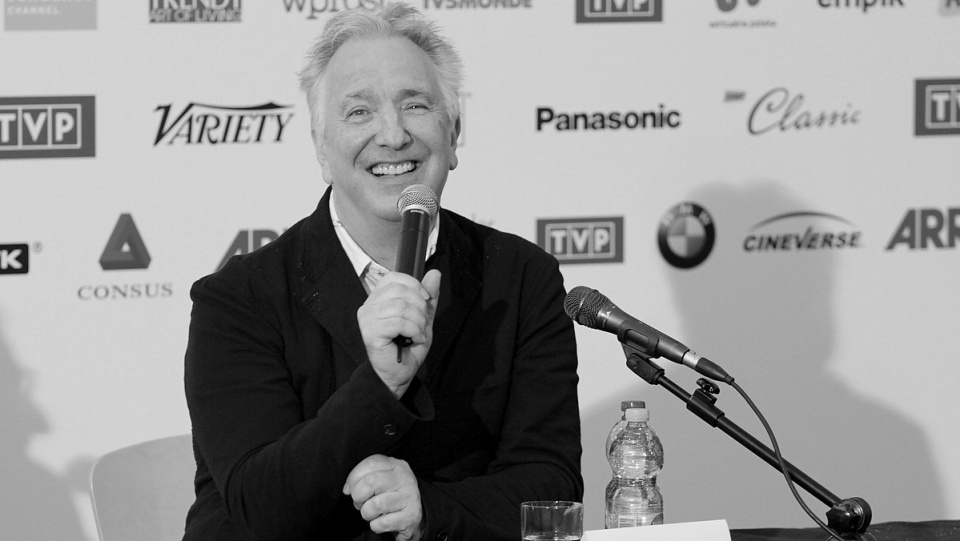 Alan Rickman w 2014 r. gościł na Festiwalu Camerimage w Bydgoszczy. Fot. Archwiwum/Piotr Walczak