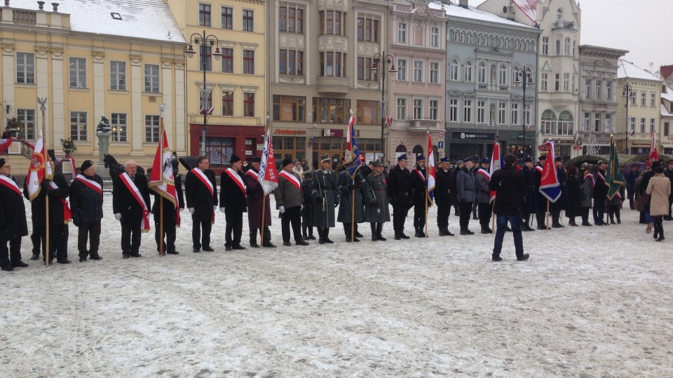 Bydgoszczanie mogli obejrzeć rekonstrukcję historyczną na Starym Rynku. Fot. Tomasz Kaźmierski