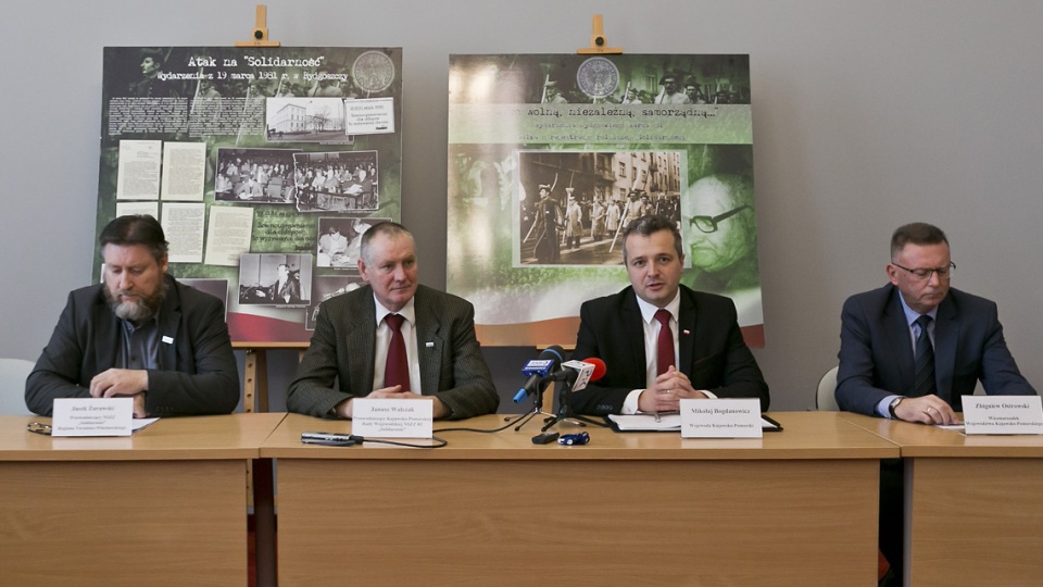 O programie sobotnich obchodów poinformowano na konferencji w Urzędzie Wojewódzkim. Fot. Jacek Nowacki