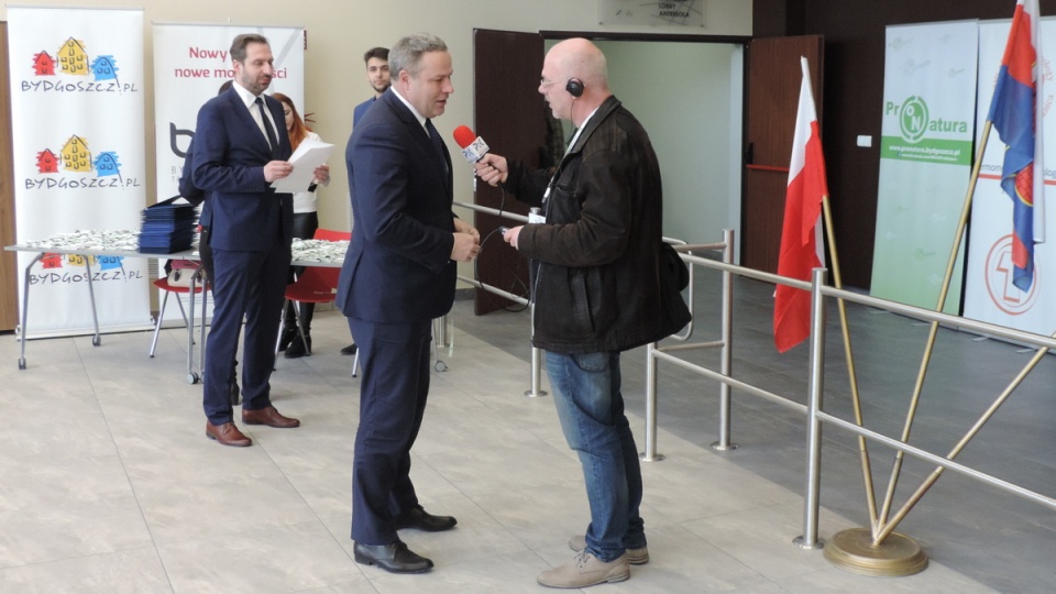 Forum przygotowali Prezydent Bydgoszczy oraz Prezesi: Spółki ProNatura i Miejskich Wodociągów i Kanalizacji. Fot. Lech Przybyliński