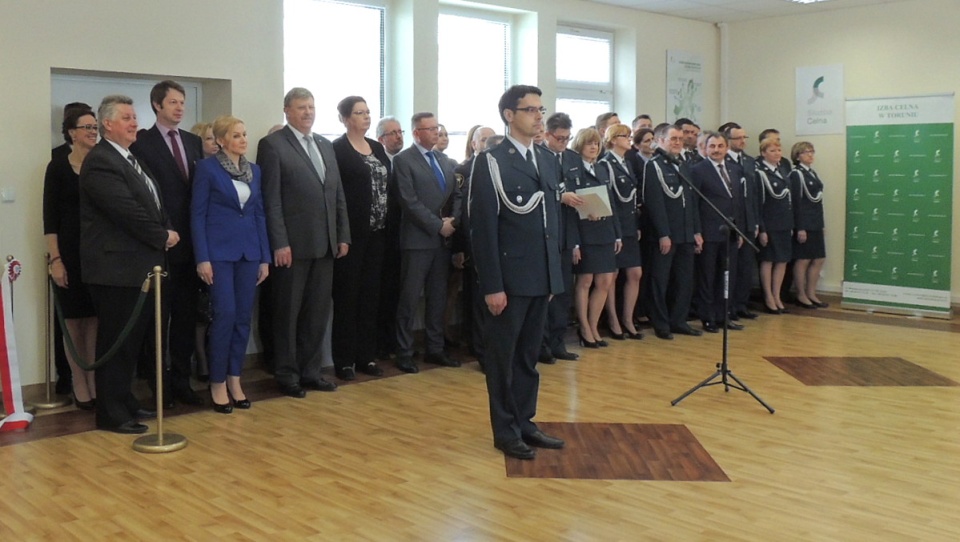 Uroczyste otwarcie nowej siedziby Urzędu Celnego przy ul. Hetmańskiej 28 w Bydgoszczy. Fot. Hanna Gołata