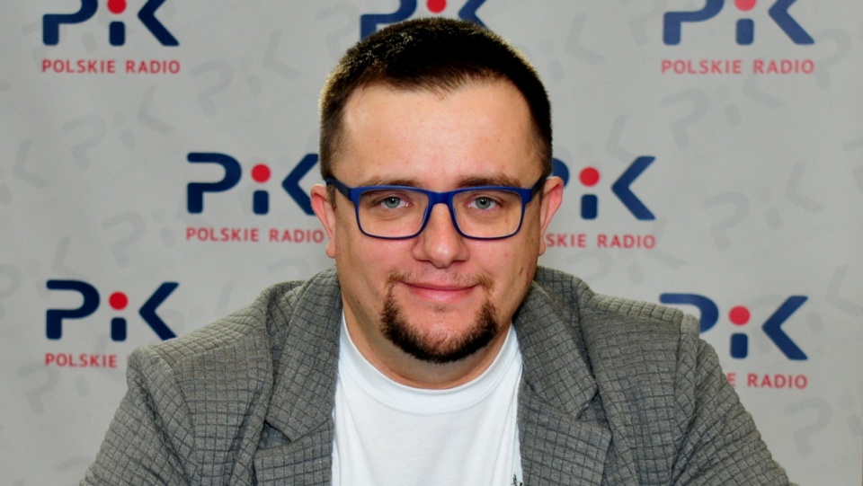 Nowy szef bydgoskich struktur SLD był gościem "Rozmowy dnia" w Polskim Radiu PiK. Fot. Ireneusz Sanger