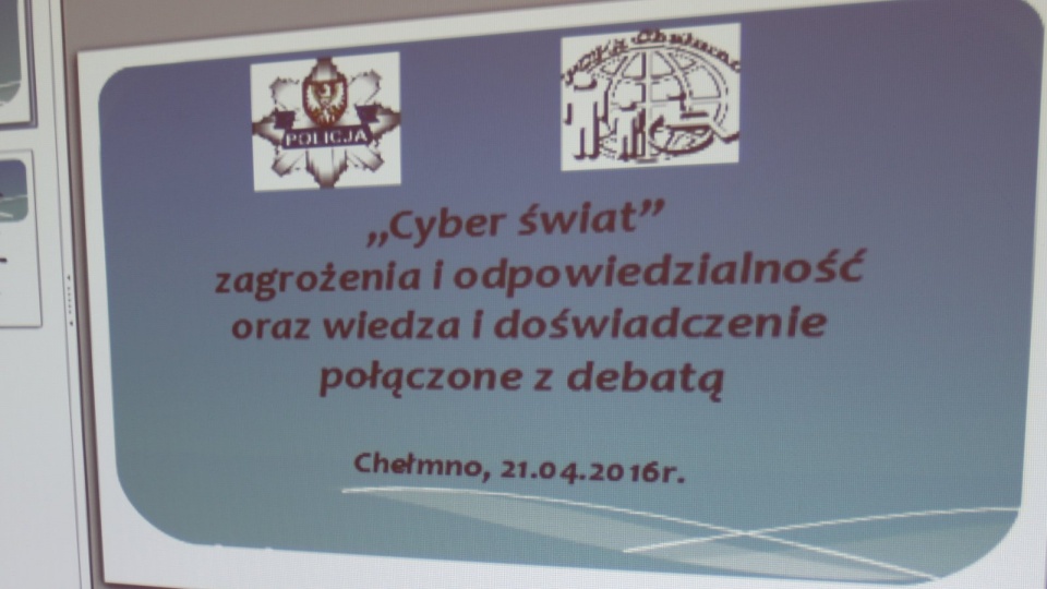 Podczas konferencji mówiono jak unikać niebezpiecznych sytuacji w Internecie. Fot. Marcin Doliński