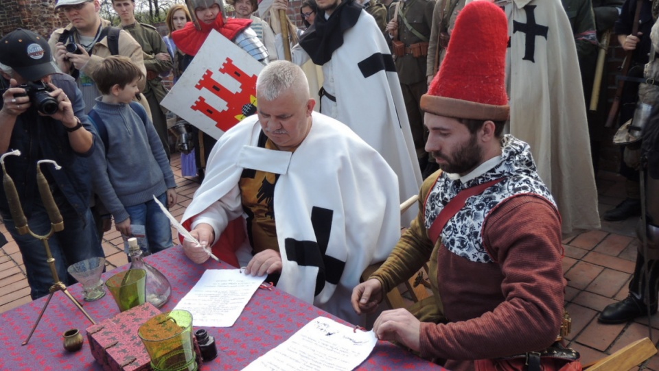 Deklaracja wpisuje się w przypadającą w tym roku 550. rocznicę podpisania II Pokoju Toruńskiego. Fot. Michał Zaręba