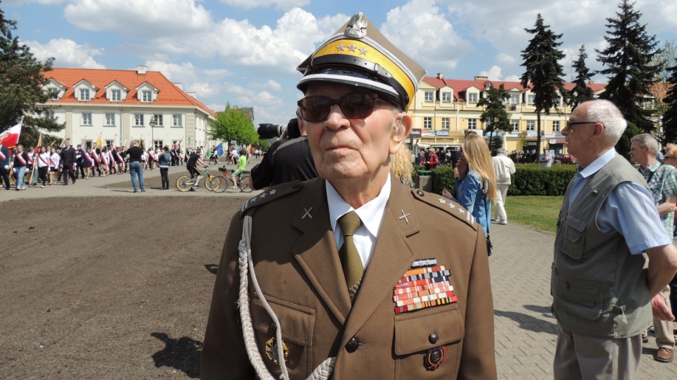 Pułkownik Jan Czyżewicz - włocławianin, który zdobywał Berlin. Fot. Marek Ledwosiński