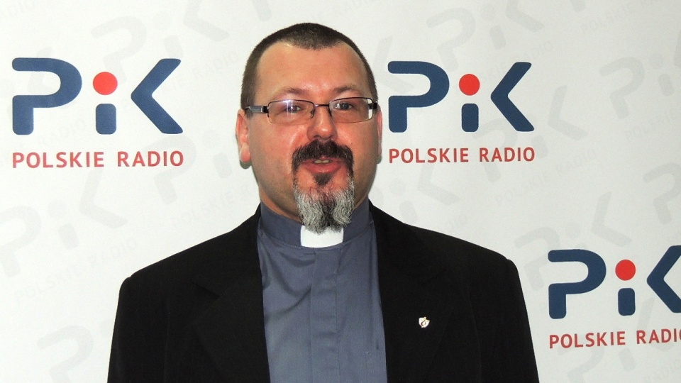 Ksiądz Dariusz Białkowski, diecezjalny koordynator Światowych Dni Młodzieży. Fot. E.Rupniewska