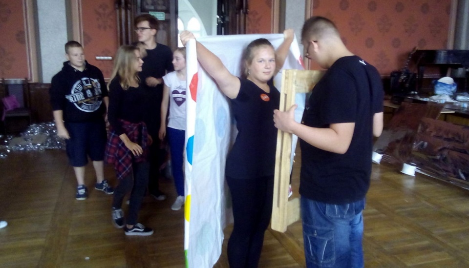 Młodzieżowe warsztaty teatralne dla młodzieży zorganizowano w ramach realizacji przedsięwzięcia pod hasłem "Lato w Teatrze". Fot. Marcin Doliński