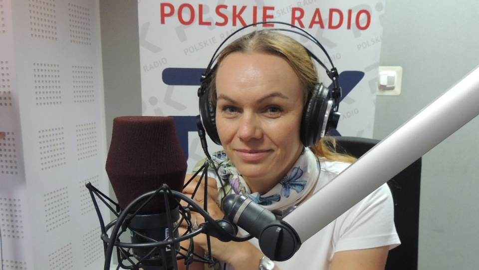 "Machina unijnego wsparcia rozkręca się na dobre" - mówiła Barbara Jesionowska w audycji Michała Słobodziana. Fot. Michał Zaręba