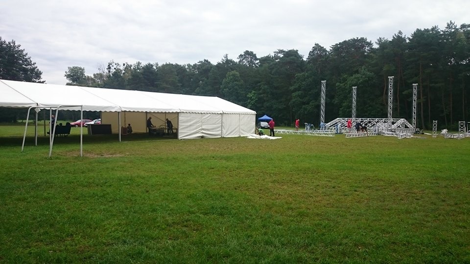 W Myślęcinku trwają przygotowania do festiwalu. Fot. Nadesłana