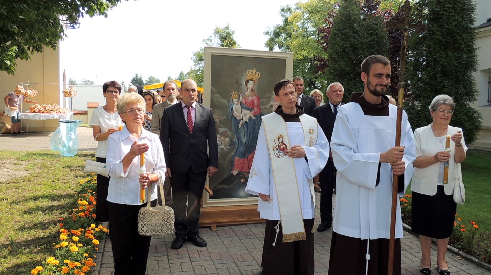 Uroczystości rozpoczęły się od procesji. Fot. Michał Zaręba