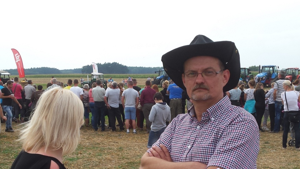 Organizatorami "traktoriady" byli Justyna i Piotr Wieczorek. Fot. Sławomir Nowak