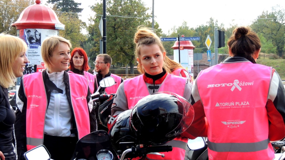 Akcja "Motoróżowi" odbyła się w Toruniu drugi raz. Fot. Michał Zaręba