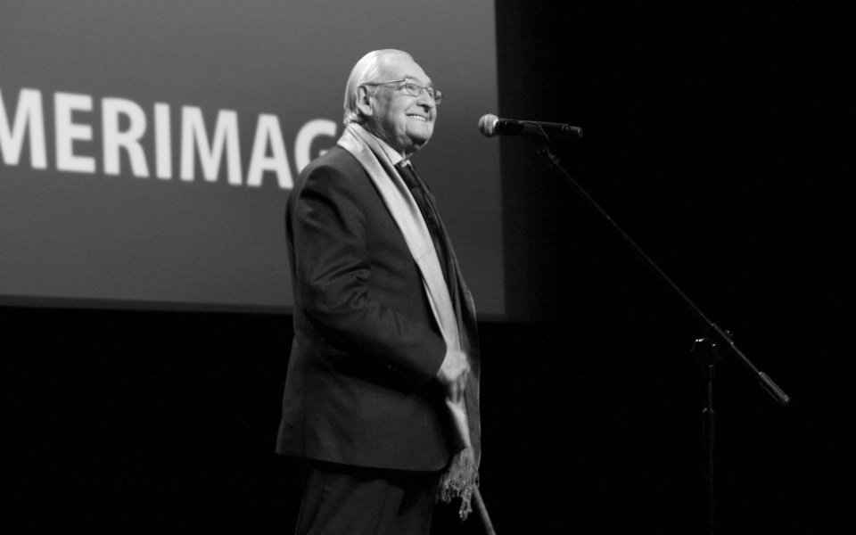 Andrzej Wajda w Bydgoszczy na Festiwalu Camerimage 2011. Fot. Archiwum