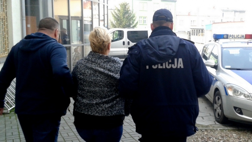 Kobiety już usłyszały zarzuty i stanęły przed prokuratorem, który zastosował wobec nich dozór Policji. Fot. KPP w Żninie