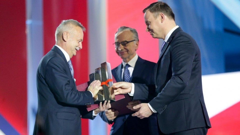 Nagroda została wręczona podczas gali „Kongresu 590” w Rzeszowie. Fot. www.prezydent.pl