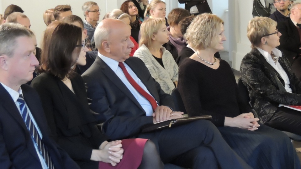 Prof. Bogdan Chazan (2L) jednym gości konferencji 22.Colloquia Torunensia. Fot. Michał Zaręba