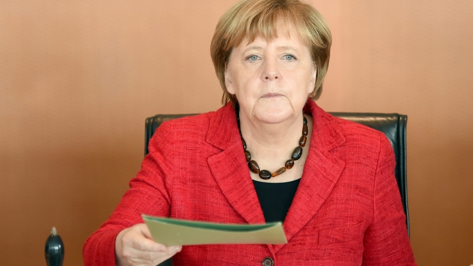 O deklaracji Merkel złożonej na zamkniętym dla prasy posiedzeniu prezydium CDU poinformowały źródła w partii. Fot. PAP/EPA/BRITTA PEDERSEN