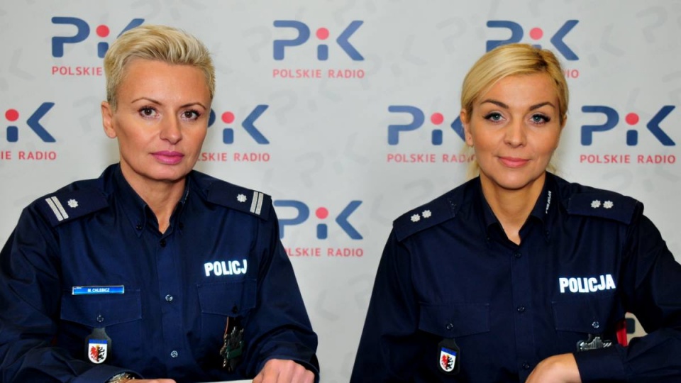 Od lewej: podinspektor Monika Chebicz i podkomisarz Joanna Karpińska z KWP w Bydgoszczy. Fot. Adam Droździk