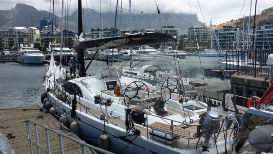 Jacht Katharsis II w Central Marina w Cape Town (RPA). Źródło: Projekt Katharsis II