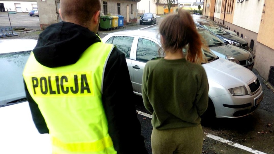 Daria Ch. podejrzana o ranienie 59-letniego mężczyzny, najbliższe trzy miesiące spędzi w areszcie. Fot. bg.policja.gov.pl