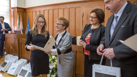 Gala wręczenia nagród odbyła się w Urzędzie Marszałkowskim w Toruniu. Fot. Nadesłana