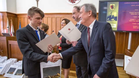 Gala wręczenia nagród odbyła się w Urzędzie Marszałkowskim w Toruniu. Fot. Nadesłana