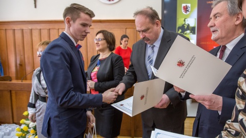 Gala wręczenia nagród odbyła się w Urzędzie Marszałkowskim w Toruniu. Fot. Nadesłana