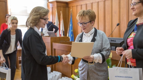 Gala wręczenia nagród odbyła się w Urzędzie Marszałkowskim w Toruniu. Fot. Nadesłana