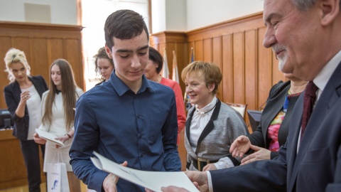 Gala wręczenia nagród odbyła się w Urzędzie Marszałkowskim w Toruniu. Fot. Nadesłana