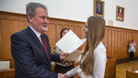 Gala wręczenia nagród odbyła się w Urzędzie Marszałkowskim w Toruniu. Fot. Nadesłana