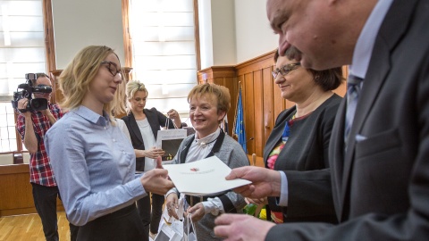 Gala wręczenia nagród odbyła się w Urzędzie Marszałkowskim w Toruniu. Fot. Nadesłana