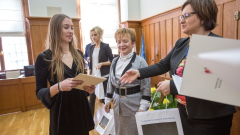 Gala wręczenia nagród odbyła się w Urzędzie Marszałkowskim w Toruniu. Fot. Nadesłana