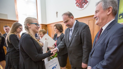 Gala wręczenia nagród odbyła się w Urzędzie Marszałkowskim w Toruniu. Fot. Nadesłana