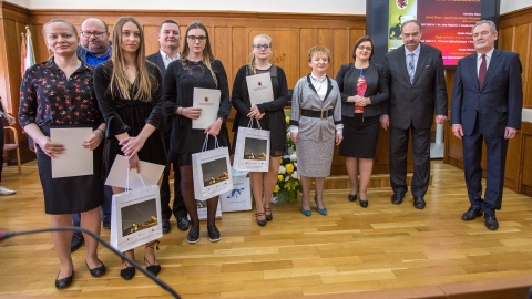 Gala wręczenia nagród odbyła się w Urzędzie Marszałkowskim w Toruniu. Fot. Nadesłana