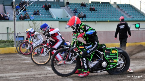 Zawody na stadionie bydgoskiej Polonii