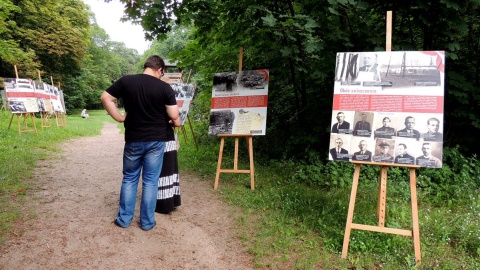 Na toruńskiej Barbarce podziwiać można również wystawę przygotowaną przez IPN. Fot. Michał Zaręba