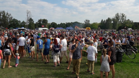 Na fetynie wojskowym było tłoczno i interesująco. Fot. Kamila Zroślak