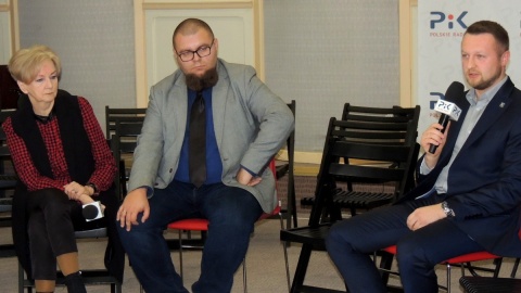 W studiu Polskiego Radia PiK odbyła się debata ws. abonamentu RTV i roli mediów publicznych. Fot. Adam Droździk