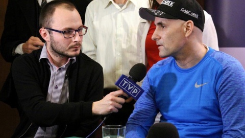 Konferencja Tomasza Golloba w Szpitalu Wojskowym w Bydgoszczy. Fot. Jarek Pabijan