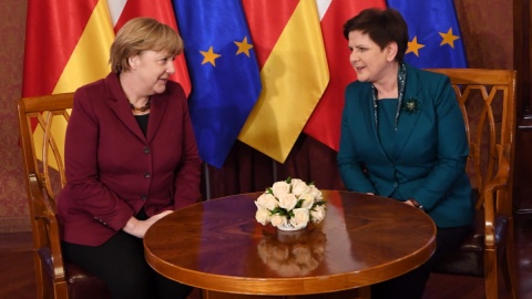 Szydło i Merkel o współpracy obronnej w Europie i zabezpieczeniu granic UE