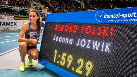 Mityng Copernicus Cup � Jóźwik po rekordzie Polski: popłynęły mi łzy szczęścia