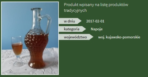 Kujawskie przysmaki na Liście Produktów Tradycyjnych