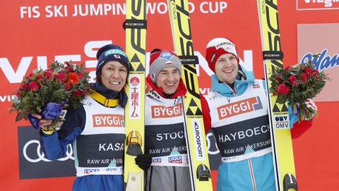 PŚ w skokach - Kamil Stoch wygrał w Vikersund i zmniejszył straty do Stefana Krafta