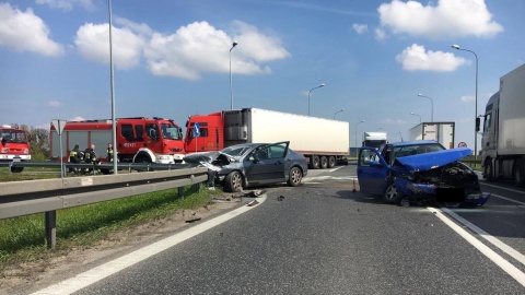 Sprawca wypadku na obwodnicy Szubina usłyszał zarzut kierowania w stanie nietrzeźwości