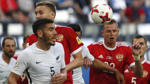 Puchar Konfederacji FIFA - Rosja wygrała z Nową Zelandią