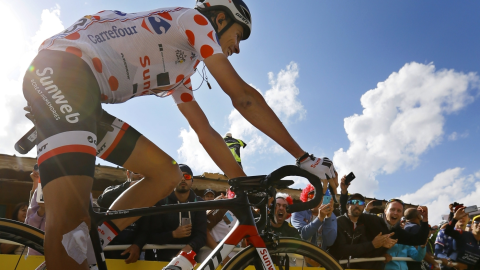 Tour de France 2017 - Barguil wygrał etap, Froome liderem