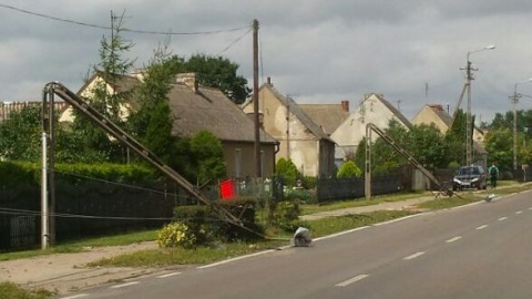 Kilkadziesiąt tys. odbiorców bez prądu w Kujawsko-Pomorskiem