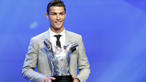 Cristiano Ronaldo piłkarzem sezonu w Europie w plebiscycie UEFA